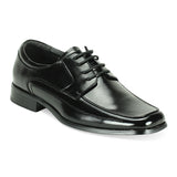 Classic Black Leather Lace up Shoes