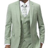 Moss Green Modern Fit 3-Piece Suit