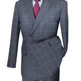 Double Breasted Modern Feel Executive Suit