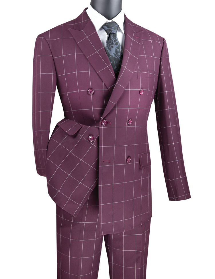 Double Breasted Modern Feel Executive Suit