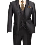 Slim Fit 3 Pcs Fancy Suit