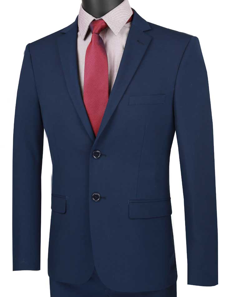 The Apex Stretch Wool Suit